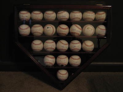 JSA Mickey Mantle Signed 500 HR Club 23 Baseball Set w/ Pujols & Wall 