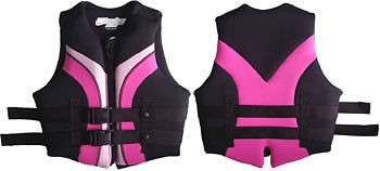 Winning Edge WOMENS Neoprene Life Jacket PFD USCG Ski Vest LARGE