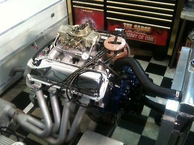   ALUMINUM FORD 427CI 351 CLEVELAND ENGINE 600HP PUMP GAS STREET ENGINE