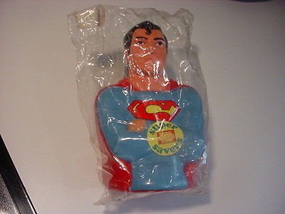 rare 1970s Toys R Us MEGO SUPERMAN Super Saver BANK MISP