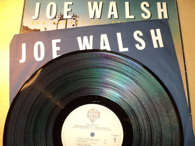 JOE WALSH THE SMOKER YOU DRINK, THE PLAYER YOU GET LP Vinyl Record 