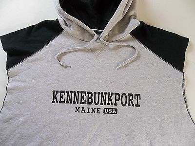 Mens KENNEBUNKPORT MAINE hooded Sweatshirt Sz 3XL bikers motorcycle 