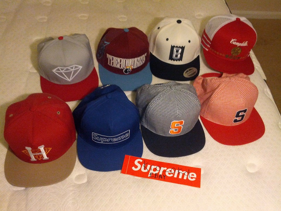 supreme diamond hundreds snapbacks