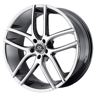 18 inch lorenzo WL035 chrome pvd wheels rims 5x112 el dorado seville 