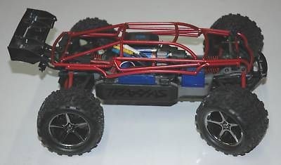 traxxas 1 16 e revo powder coated red roll cage