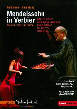 Kurt Masur Yuja Wang Mendelssohn in Verbier   Piano Sextet Piano 