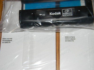 NEW KODAK PH 40 EASYSHARE PRINTER DOCK COLOR CARTRIDGE(40) PHOTO PAPER 