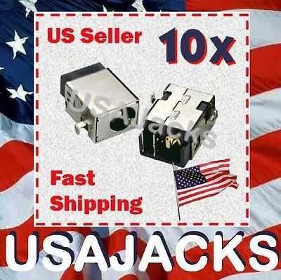 10X GATEWAY EC14 EC14T EC1409U EC1410U ZH7 AC DC JACK POWER IN 