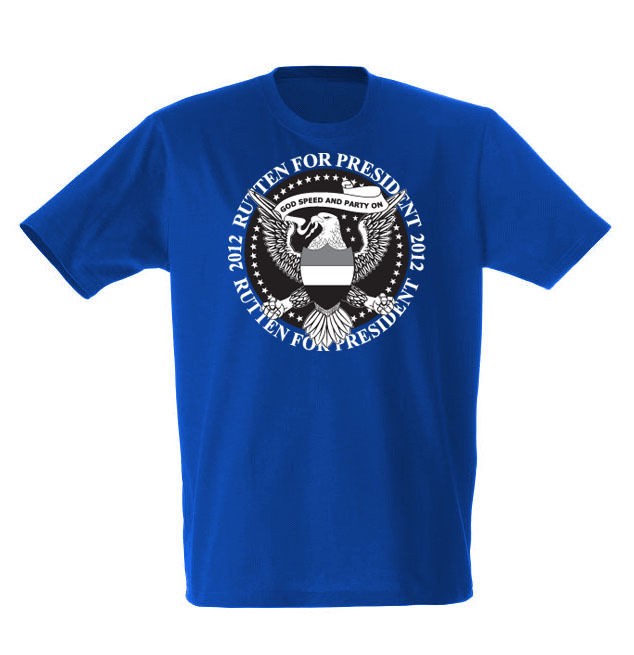 Bas Rutten for President 2012 t shirt (MMA, El Guapo, UFC, Pancrase 