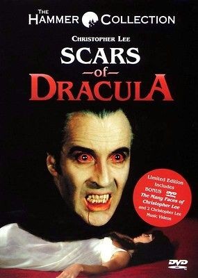 SCARS OF DRACULA Christopher Lee HAMMER HORROR HOUSE Bram Stoker 