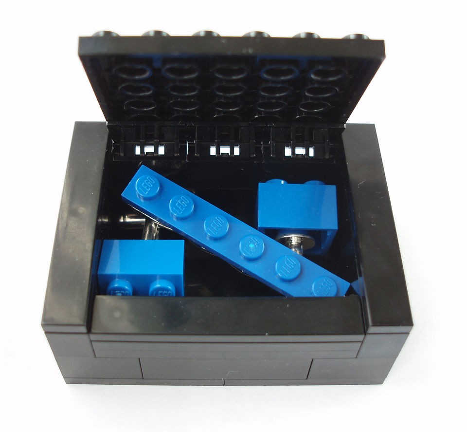   & Cufflinks Set WITH LEGO GIFT BOX. weddings groom brick clip pin