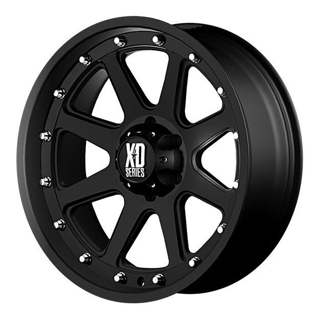 KMC XD798 ADDICT XD79889064718 18X9 18MM OFFSET 6X4.5 M BLACK SINGLE 