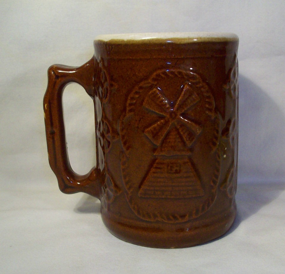 Vintage Burley Winter Large Stoneware Mug PRICE REDUCTION