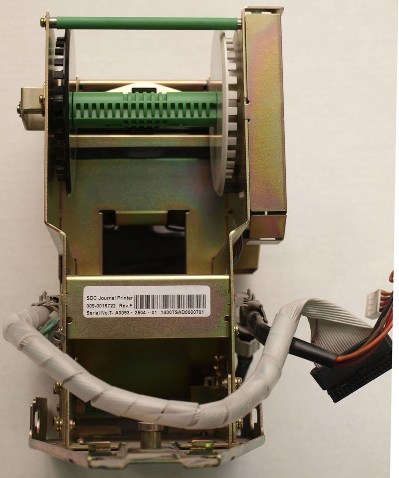 ncr atm thermal tec sdc journal printer pn 009 0016722