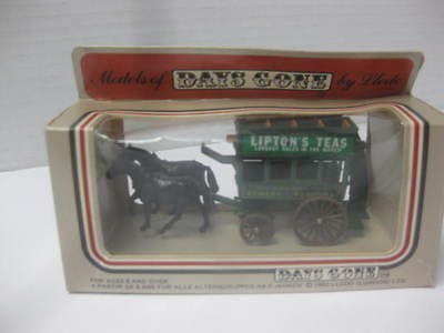 lledo horse drawn lipton tea coach models of days gone