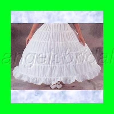 PLUS SIZE COTTON 5 HOOP CIVIL WAR RENAISSANCE COSTUME DRESS PETTICOAT 