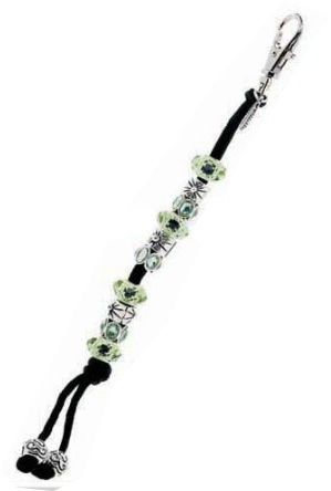 navika green crystal bead stroke counter  18