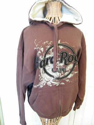 MENS OR UNISEX HARD ROCK CAFE NIAGARA FALLS, NY SWEAT HOODIE SZ MED