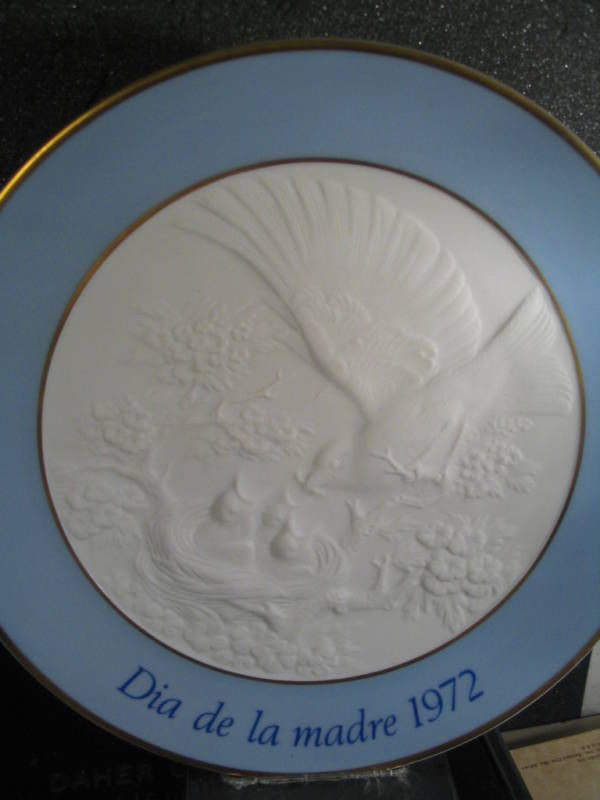 lladro dia de la madre 1972 mother s day plate