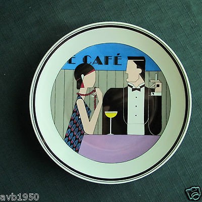 Philippe Deshoulieres Porcelaine 7.5 Dia. Plate Edition Lourioux 