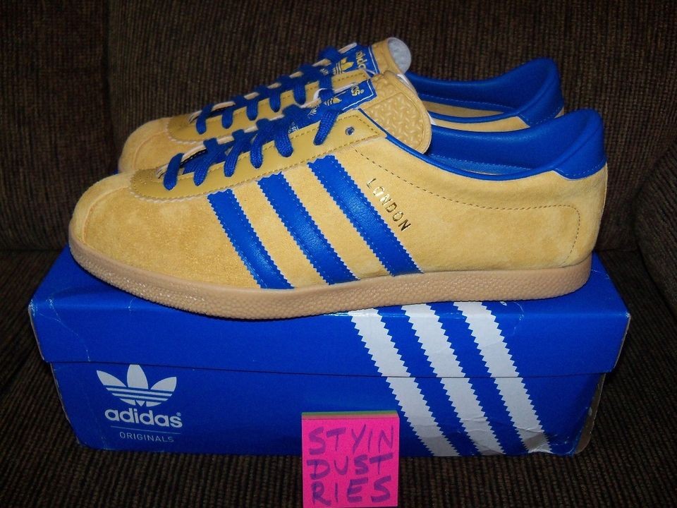 ADIDAS LONDON US 8.5 UK 8   MALMO KAZUKI 35TH 80s STOCKHOLM CONSORTIUM