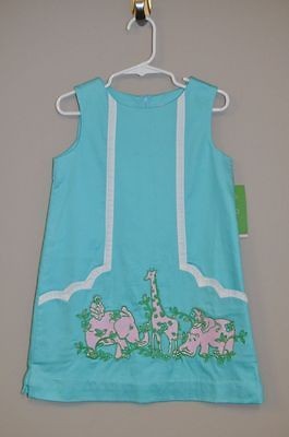 Lilly Pulitzer Girls Little Lilly Shift in Shorely Blue The Gangs 