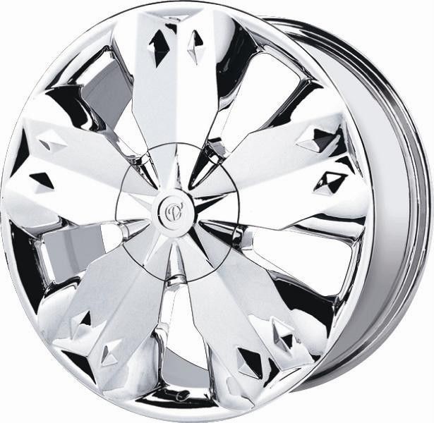   Verde Diamond Chrome Wheels Rims 5x4.5 IS250 IS300 IS350 Aviator MKS