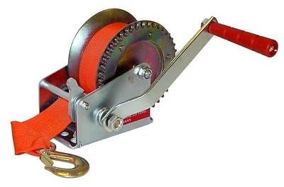 1200 lb hand strap winch boat trailer heavy duty time