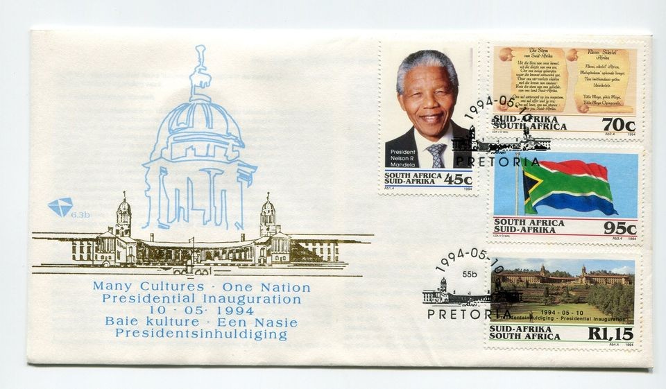 SOUTH AFRICA NELSON MANDELA ORIGINAL PRESIDENTIAL INAUGURATION 1994 