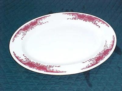   13 1/2 PLATTER MADE IN USA.E 45 N6 USEFUL DINNER SERVING PIECE