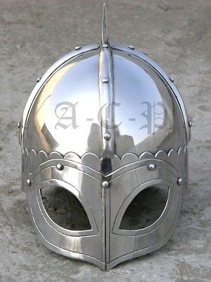 MEDIEVAL VIKING ARMOR HELMET SPIKED COLLECTIBLE MEDIEVAL REPLICA 