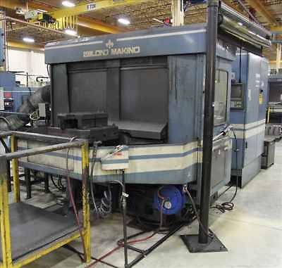 makino mc 86 4 axis cnc horizontal machining center b30752