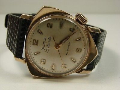 1960s BULOVA ASYMMETRICAL MECHANICAL WATCH. RARE, FRESH AND SERVICED