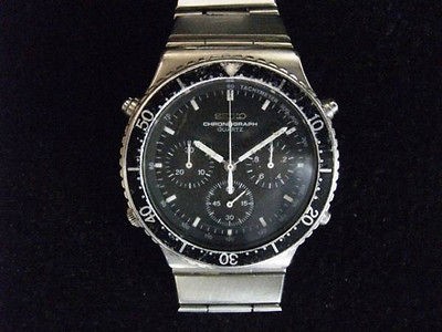 SEIKO SPORTS CHRONOGRAPH 7A28 7040 speedmaster diver watch