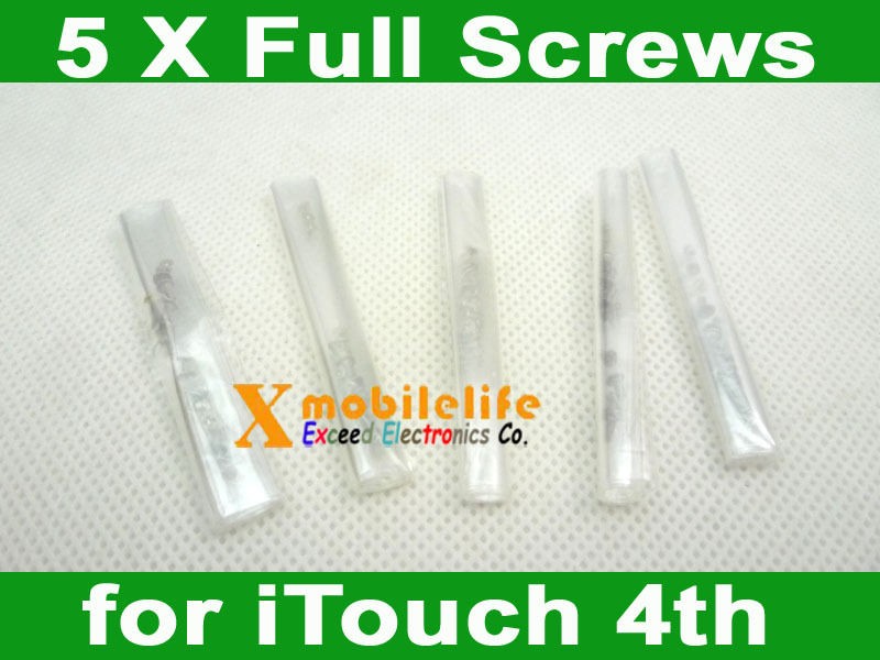 5pcs Full Set Screws Repair Replacement for iPod Touch 4th Gen 8GB 