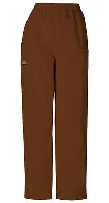 Cherokee Workwear Womens Scrubs Pants Chocolate 4200 CHCW FREE 