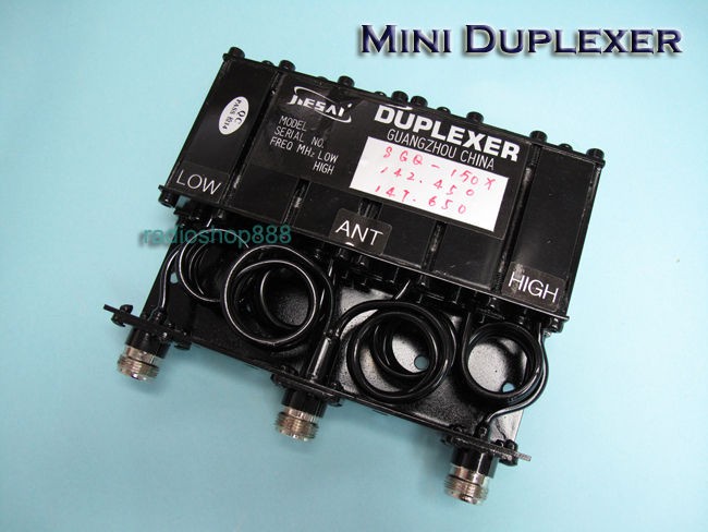 20w mini vhf 6 cavity duplexer for radio tone repeater