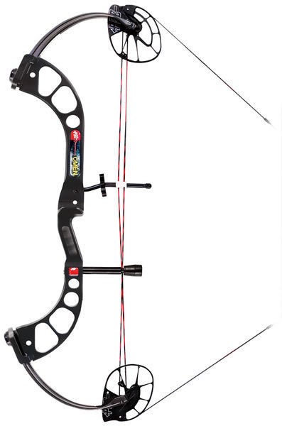 PSE ARCHERY NEW 2010 X FORCE OMEN BLACK 26 50LB PACKAGE CLOSE OUT 30% 