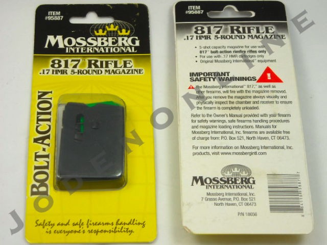 Mossberg Intl 817 Bolt Action .17 HMR 5 Round Magazine 95887