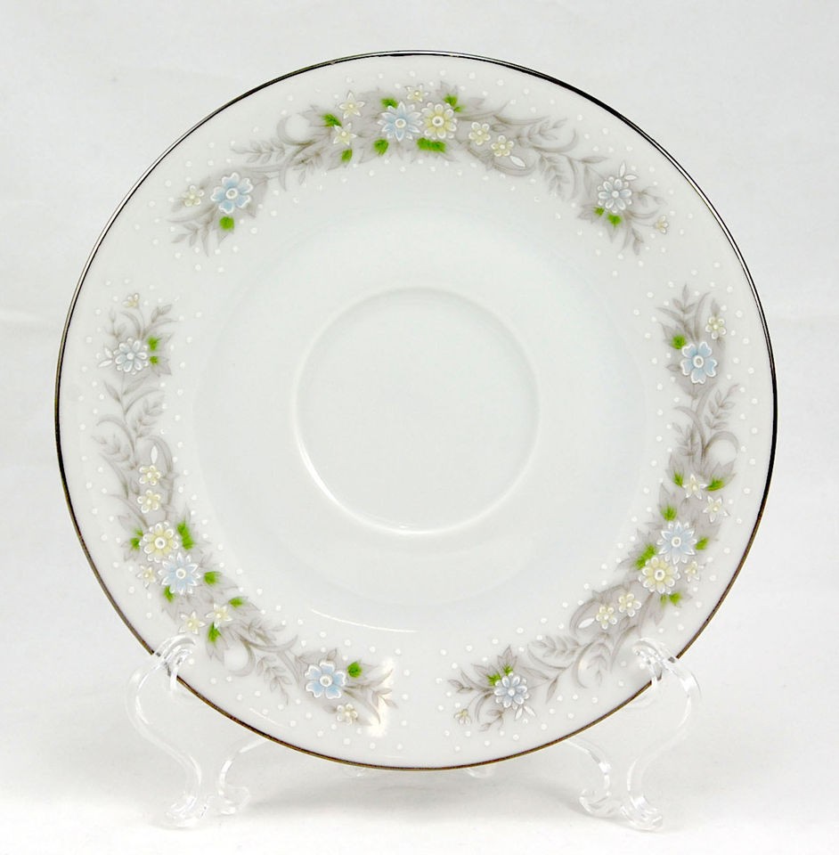 Ambiance Collection LA PETITE FLEUR 3380 013 Saucer Only 6 in. Floral 