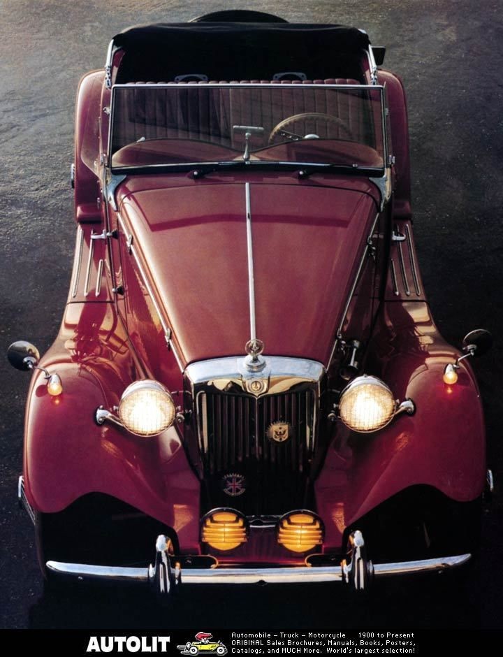 1952 1980 mg td mgtd duchess kit car factory photo