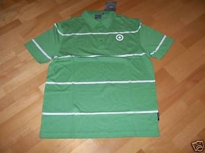 neil pryde stripspolo s s apple green size xl brandnew