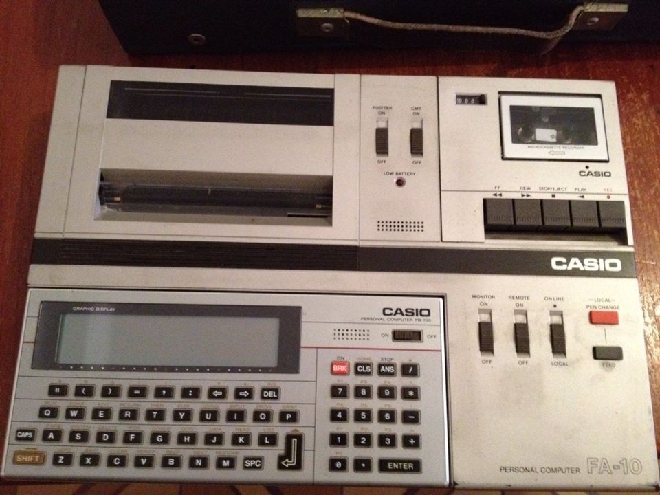 casio fa 10 vintage personal computer rare 