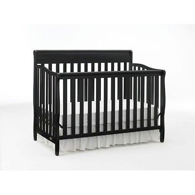 Graco Stanton 4 in 1 Convertible Crib in Black 3620262 053