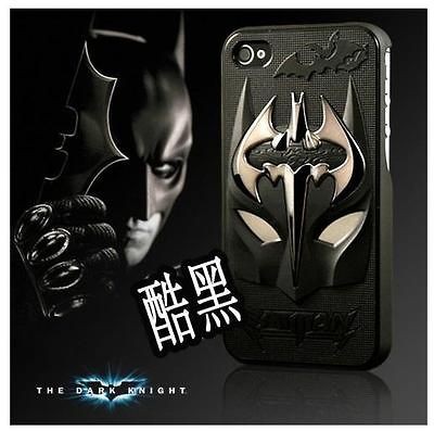 New Deluxe 3D Cool Batman hard Back Cases Covers Skins For iPhone4 4G 