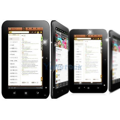 Capacitive 8G A10 Android 4.0 Tablet PC Cortex A8 1.2GHz Wifi 3G 