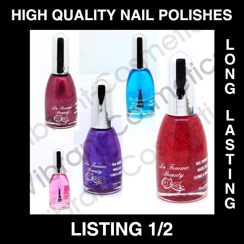 LF NAIL POLISH VARNISH   LOTS OF COLOURS, COATS, CREAMS, GLITTERS 