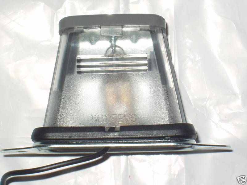 gray truck trailer camper license lamp light # j99 time