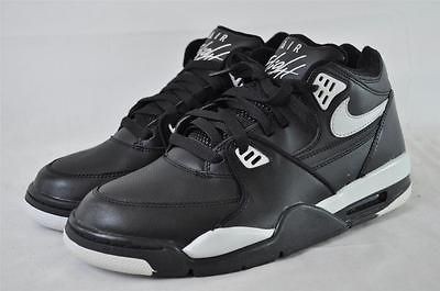 NIKE AIR FLIGHT 89 (306252 010) BLACK/COOL GREY LACE UP BASKETBALL 