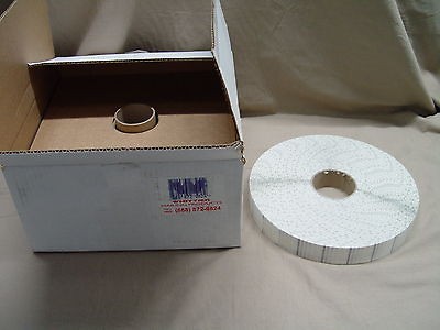 clear translucent 1.5 inch wafer seals, 12,500 tabs per coil